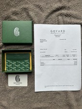 Porte-carte Goyard blanc –