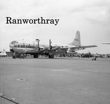 60x60 Orig Aircraft Negative USAF 53-0355 Boeing KC-97 Stratofreighter 1976#1707