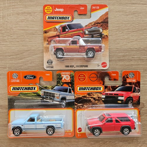 Matchbox lot 4x4 années - de, 3