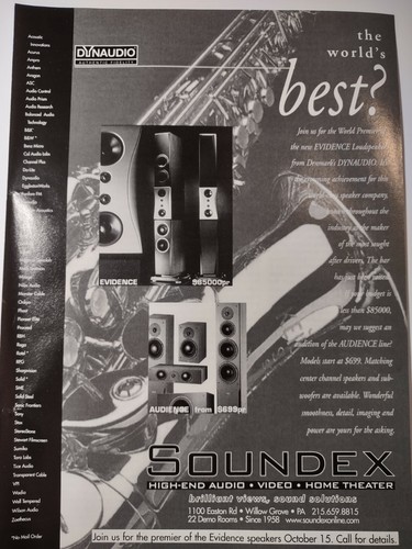 Soundex dynaudio the worlds - soundex,