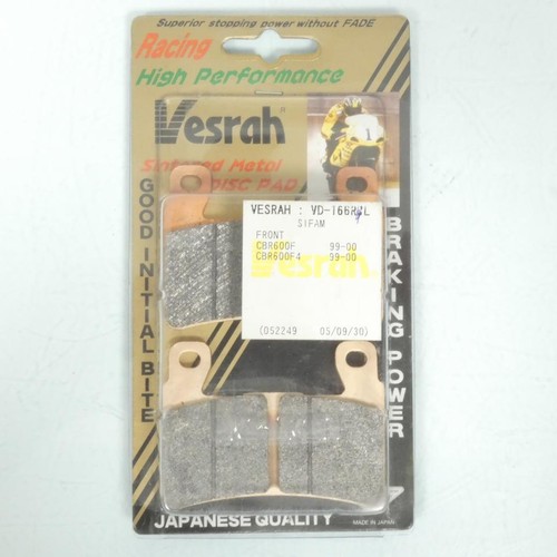 Plaquette frein vesrah pour - de,