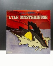 Disque Vinyle 33 Tours -  Jules Verne - L'ile Mystérieuse - Musidisc - France