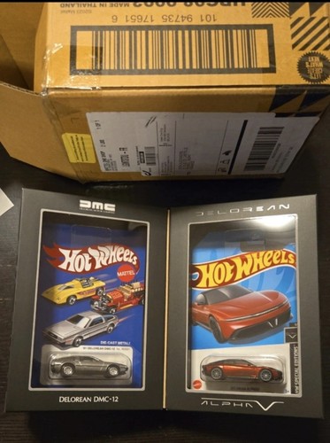 Hot wheels delorean dmc - delorean, &