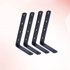  8pcs L en forme de coin Brace étagère angle droit supports en fer support
