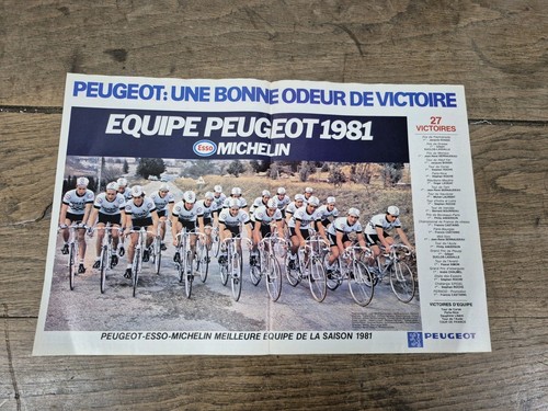 Ancienne affiche peugeot - ancienne,