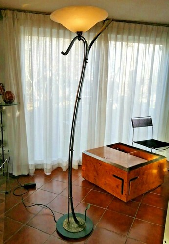 Lampadaire fer forgé - lampadaire,