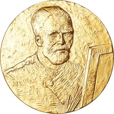 [#187021] France, Medal, Peinture, Van Gogh, Auto-Portrait au Chevalet, Arts & C