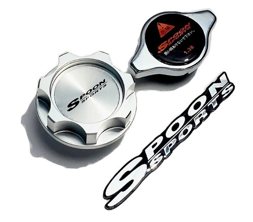 Radiator cap oil silver - radiator,