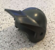 Playmobil grey motorcycle helmet with visor spare part Ersatzteil