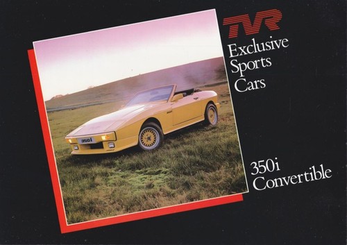 Catalogue brochure tvr 350i - brochure,