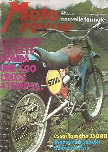 Moto revue 2196 - moto, 350