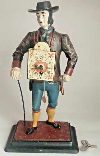 Horloge figurine vintage jve - horloge,