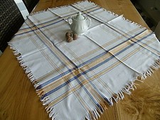Linge ancien Nappe vintage