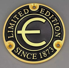 Plaque Métal Les Paul - black/silver - guitare LP