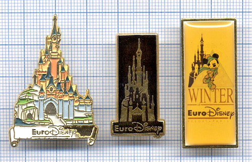Lot pin vintages euro - pin's,