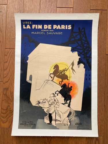 Fin paris affiche - la,