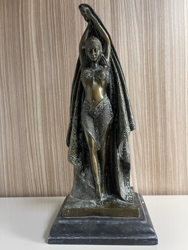 Bronze art déco signé - art,