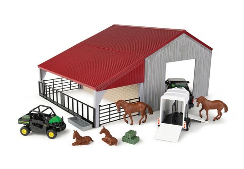 Ertl grange avec accessoires - avec,