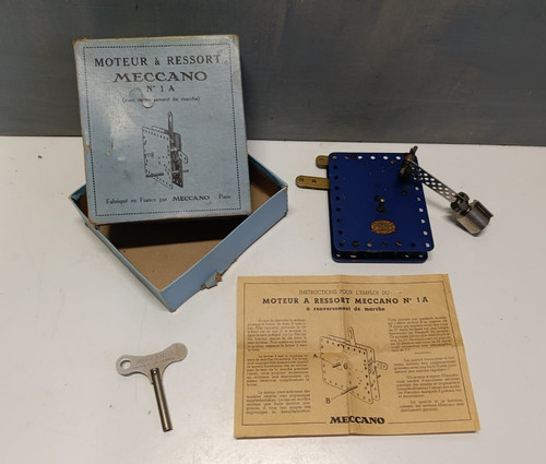 Moteur ressort meccano - à,