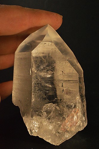 Pointe quartz lémurien - pointe,