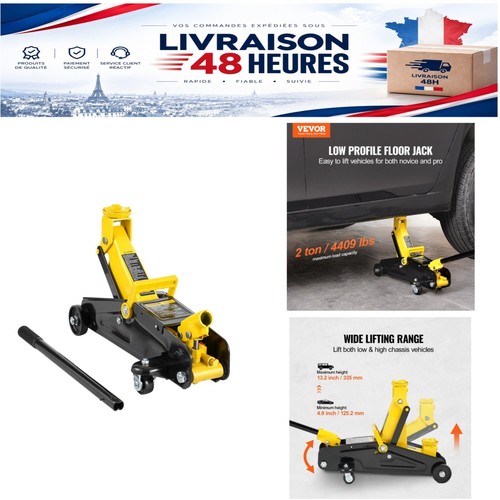 Cric rouleur hydraulique