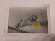 French pilot photo US base 1953 patented fighter pilot