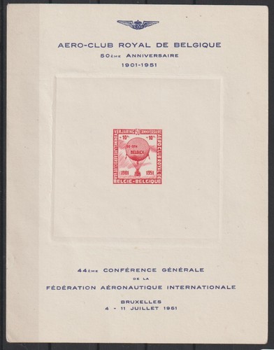 Belgium erinnophilie 1951 - -,