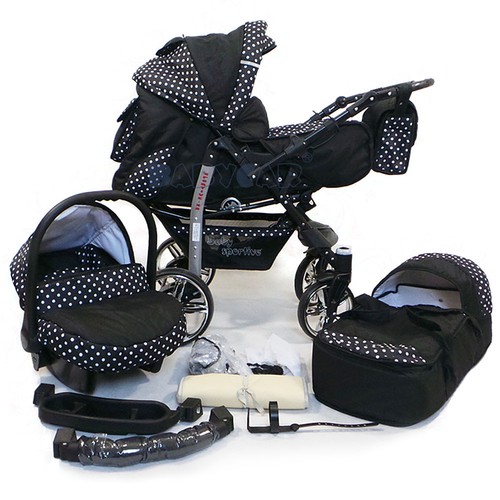 Poussette landau 3en1 roues - -,