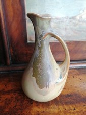 Petit vase en grès flammé signé Denbac