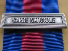 NATIONAL GUARD Clip for Defense Volunteer Reservists Medal