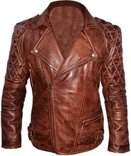 Blouson de motard classique en