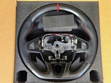 Volant carbone et cuir