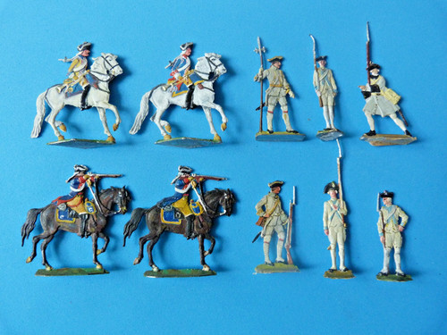 Plats étain zinnfiguren - plats,