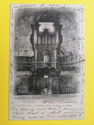 Cpa chaise dieu - la,