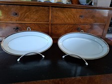 2 raviers creux ,en porcelaine de Limoges, manufacture Jammet Seignolles.