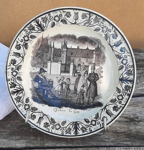Gien assiette terre - , de