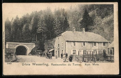 Cpa wesserling restaurant du - cpa,