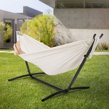 Hamac XXL beige avec sac de