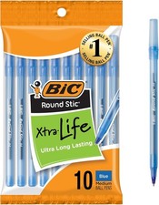 BIC Round Stic Xtra Life Blue