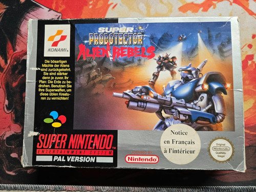 Super probotector alien rebels - probotector,