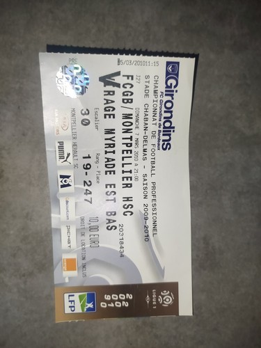 Ticket football bordeaux - football,