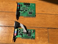 Lot of 2x PCI vintage sound