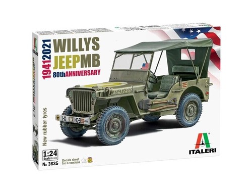 Italeri willys jeep - -, mb