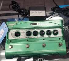 Line 6 DL4 MkII Delay Guitar Effects Pedal Green WITH POWER ADAPTOR