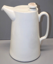 -BELLE ANCIENNE GRANDE BOUTEILLE A EAU DE SELTZ LHOTE CERAMIQUE BLANCHE     D