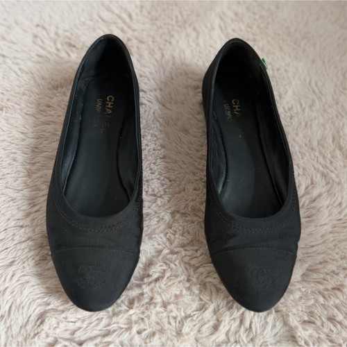 Chanel ballerines noires style - chanel,
