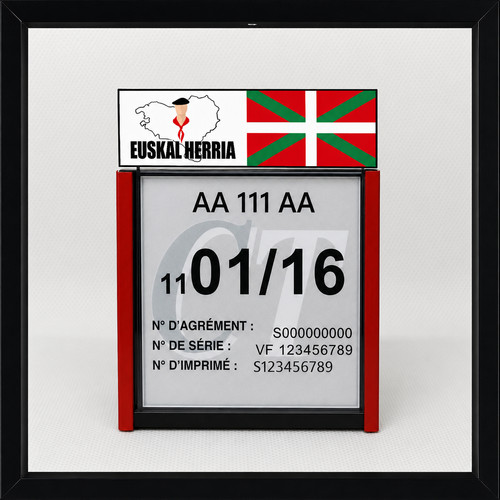 Porte vignette sticker - vignette, ct.