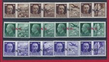 1944 République sociale italienne, propagande de guerre n°13/24 - 12 valeurs M