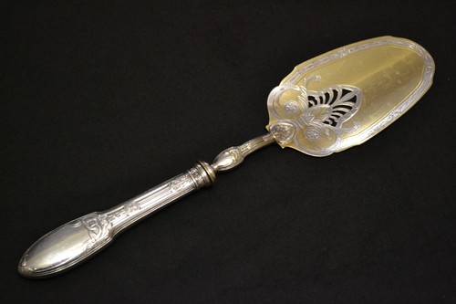 Grande pelle tarte - à, argent