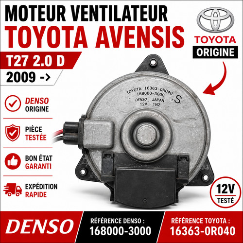 Moteur ventilateur radiateur - moteur,